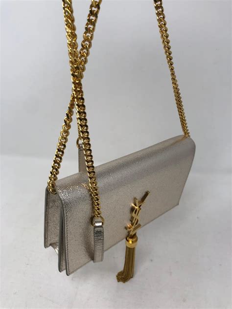 silver ysl bag|ysl shoulder bag sale.